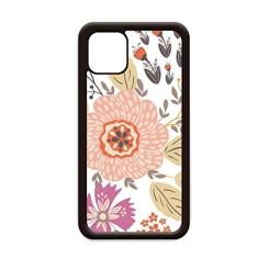 Capa Dahlia Flower Plant Paint para iPhone 12 Pro Max para Apple Mini Mobile Case