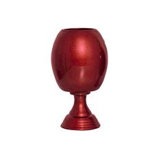 Vaso Taça Veneza Peq Ceramicas Pegorin Vermelho Pequeno