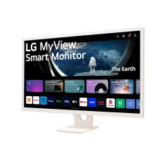 Monitor LG MyView Smart ips 32 fhd WebOS ThinQ Home Air Play 2 Screen Share Bluetooth - 32SR50F-W