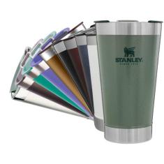 Copo Stanley Térmico Original 473ml Com Tampa Para Cerveja Chopp, Vinh