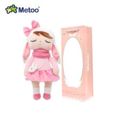 Boneca Metoo Angela Floresta 34 Cm + Sacola Metoo - Original, Coelha