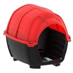 Casa para Cachorro Pet Casinha Stone House Nº3 - Plast Pet, Vermelho