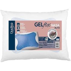 Travesseiro Ortopédico Gelflex Nasa Alto 50x70x17cm Duoflex