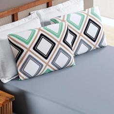 Jogo De Cama Malha Casal Quality 03 Peças - Harmony - Bia Enxovais