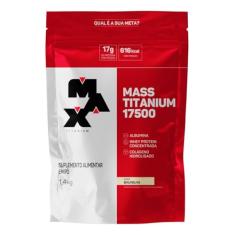 Max Titanium Mass Titanium 17500-1400 G Refil Baunilha