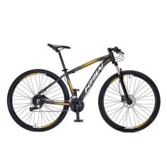 Bicicleta Aro 29 KRW Traction Alumínio Shimano TZ 24 Vel Freio Hidráulico SX7-Unissex