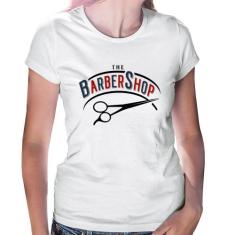 Baby Look The Barber Shop - Foca na Moda, Branco, GGG