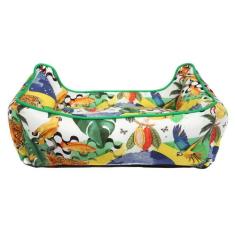 Cama luxo Brasil para Cachorro e Gato Pet - Bichinho Chic, Verde, G