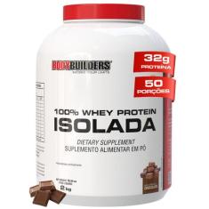 Whey Protein 100% Isolada 2kg - Bodybuilders, Chocolate
