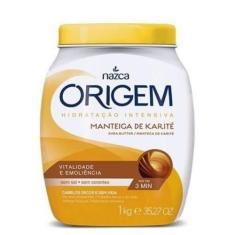 Origem Manteiga De Karité Creme P/ Cabelo 1Kg