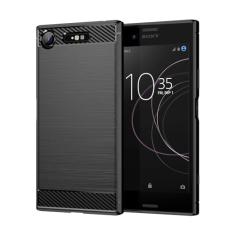 Capas para Sony Xperia XZ1.Caso básico,Botão de pressão flexível / 360 ° Proteção completa,Anti-fingerpirnts