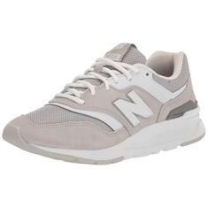 New Balance 997h V1 feminino, Nuvem de chuva/branco, 36