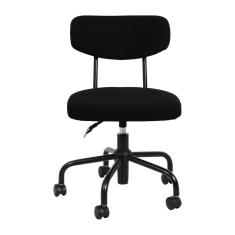 Cadeira Moderna para Escritório Giratória Fit Preto