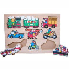 Quebra Cabeça De Equilíbrio - Transportes - Dicá