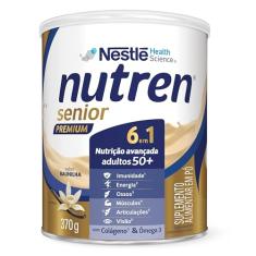 Nutren Suplemento Alimentar Senior Premium Baunilha 370G
