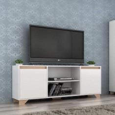 Rack para TV até 42 Polegadas 2 Portas 3 Prateleiras Benevello - Quidi