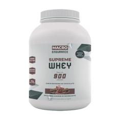 Whey Protein Supreme 900g Sabor Brownie de Chocolate - Macrophytus