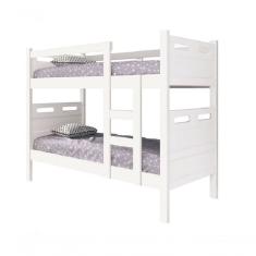 Beliche Jaspe Quarto Solteiro Com Proteção Lateral Branco