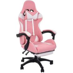 Cadeira Gamer Ergonômica Reclinável Giratória Confortável Com Apoio de