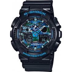 Relógio Casio Masculino Ref:Ga-100cb-1adr G-Shock Anadigi