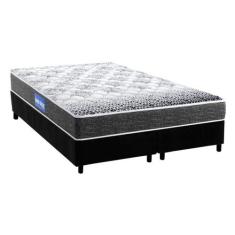 Cama Box Queen: Colchão Espuma Probel Guarda Costas Super Resistente +