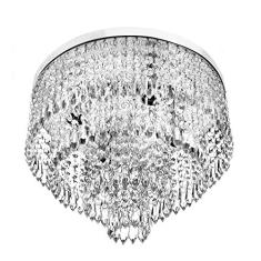 MARRYLUZ Lustre De Cristal Acrilico Lovecrillic Extraordinário, Pendente, Interna, Led, Bivolt, 30 x 28 cm, Acrylic with Colored Crystals
