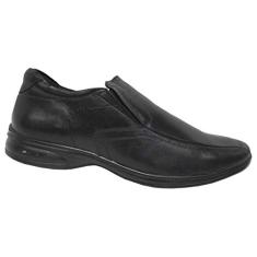 Sapato Masculino Jotape 3d Vision 71450 Couro Preto