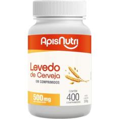 Levedo De Cerveja - 400 Comprimidos 500mg - Apisnutri