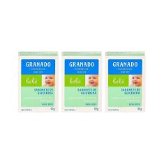 Sabonete Granado Baby 90G Erva Doce-Kit C/3Un
