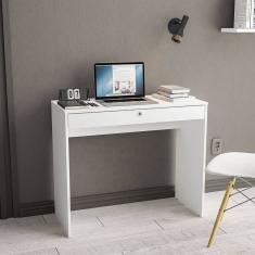 Mesa Escrivaninha para Escritório Facility Branco