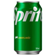 Refrigerante Sprite Sabor Limão Lata 350ml, Limão, 350ml