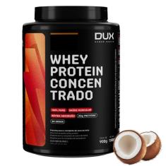 Whey Protein Concentrado Pote 900g Sabores Top - Dux Nutrition-Unissex