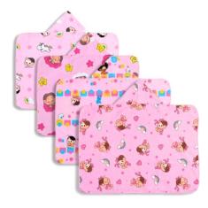 Toalha De Banho Para Bebê Corrida Turma Da Mônica E Cebolinha 70 Cm X 