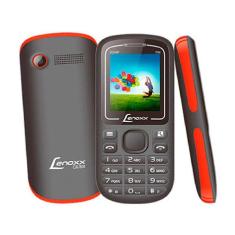 Celular Lenoxx CX904 Desbloqueado com Dual Chip. Tela 1.8 Bluetooth e Câmera - Preto/Vermelho