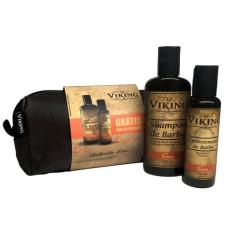 Kit Nécessaire Shampoo E Condicionador De Barba - Terra - Viking