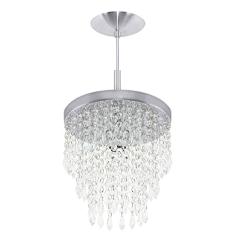 Lustre Pendente De Cristal Acrílico Manucrillic Magnifico