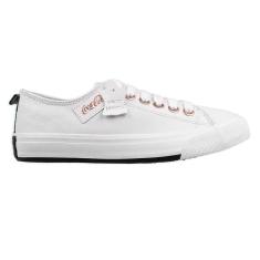 Tênis Coca Cola Atlanta Leather Coke Feminino Branco/Cobre