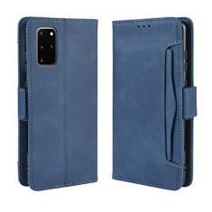 Capa com compartimento para cartão para Samsung Galaxy S20 Plus 5G, capa flip carteira com suporte de couro para Samsung Galaxy S20 Plus 5G, capa magnética retrô para celular, capa carteira com