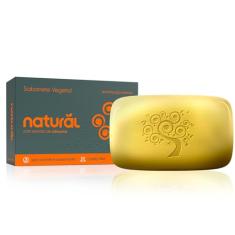 NATURAL Sabonete com Extrato de Cúrcuma - Nutritivo e Hidratante - Revitalização Purificante - Todos os Tipos de Pele - Vegano - 80g