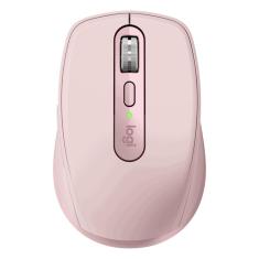 Mouse sem Fio Logitech MX Anywhere 3 - Bluetooth ou USB Unifying - Logitech Flow - Rosa - 910-005994