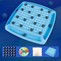 Jogo de xadrez magnético, jogo magnético com pedras 2024 novo jogo de tabuleiro de xadrez magnético conjunto de jogo de mesa fof crianças adultos festa de família/980