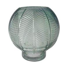 VASO DE VIDRO TRANSPARENTE 15CM X 16,5CM