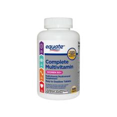 MULTIVITAMÍNICO COMPLETE 50+ MULHER - 200un - Equate