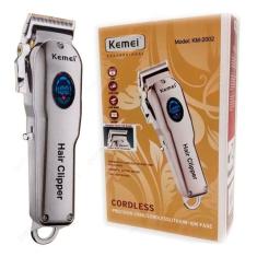 Máquina De Cortar Cabelo Profissional Kemei Km 2002 Cordless