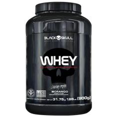 Whey Protein 900 G - Black Skull (Morango)