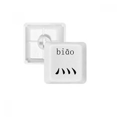 Kit de Atualização de Teclado Mecânico Biao com Componente de Personagem Chinesa
