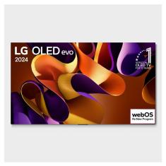 Smart TV 4K LG 65´´ Polegadas OLED65G4PSA OLED evo Processador a11, AI, Painel 144Hz