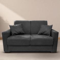 Sofá Estofado 2 Lugares Sala Estar Recepção Bruna Suede - Tatite Decor