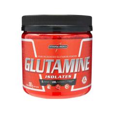 Glutamina em Pó Integralmédica Isolates 300g, 300g, Sem Sabor