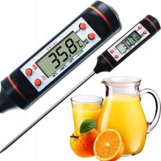 Termômetro Culinário Digital Espeto Alimento Cozinha - Home Goods
